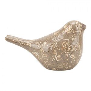 Dekorace keramický ptáček Vintage Charm M - 16*7*9 cm 6CE2445M obraz