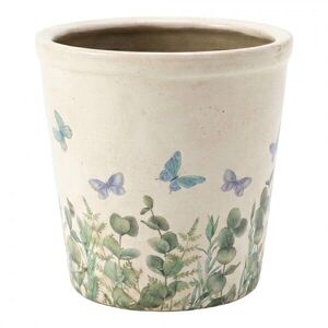 Dekorativní obal na květináč Butterflies Home L - Ø 17*16 cm 6CE2442L obraz