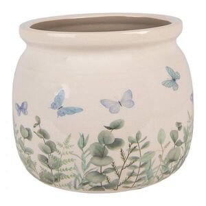 Dekorativní obal na květináč Butterflies Home M - Ø 16*13 cm 6CE2441M obraz
