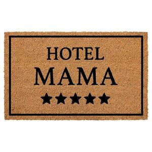 Hnědá kokosová rohožka Mama Hotel - 75*45*1 cm MC303 obraz