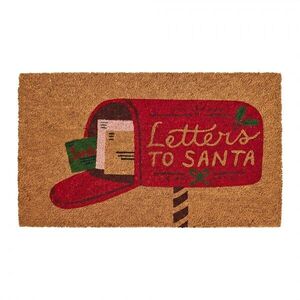 Vánoční kokosová rohožka Letter to Santa - 75*45*1 cm MC288 obraz