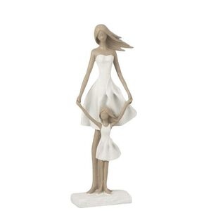 Dekorativní figurka Matka a dcera - 15*10*45 cm 21472 obraz