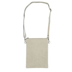 Béžová crossbody kabelka z hovězí kůže - 23*17*1cm JBCBVWS obraz