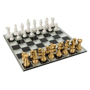 Luxusní šachová sada Chess Bronze & White – 60*15*60 cm 55334 obraz