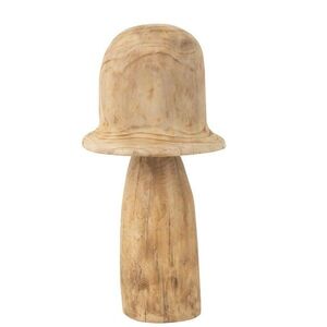 Přírodní dřevěná dekorace houba Mushroom L - Ø 32*60 cm 45204 obraz