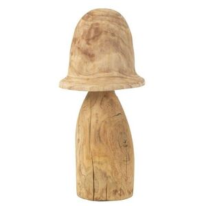 Přírodní dřevěná dekorace houba Mushroom XL - Ø 35*70 cm 45205 obraz