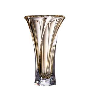 Aurum Crystal Váza Mozart amber 320 mm obraz