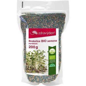 Zdravý den BIO semena na klíčení - brokolice 200g obraz