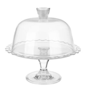 Pasabahce servírovací stojan s poklopem Patisserie 24 cm obraz