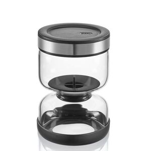 Gefu Lavina odkapávací sklenice na okurky a olivy 750 ml obraz