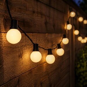 Garthen 32791 Zahradní párty osvětlení - venkovní, 20 LED, teple bílá obraz