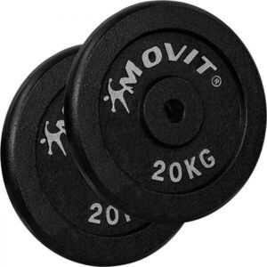 MOVIT sada závaží litina 2 x 20 kg 345 mm obraz