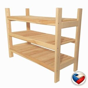 Tonap regál 60×54×25 cm 3 police borovice TP94292 obraz