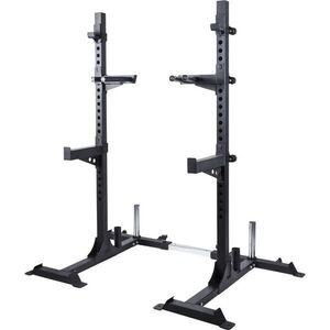 Robustní stojan na dřepy a velkou činku, 250 kg, dipy 400 kg obraz