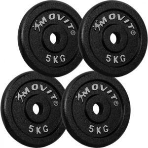 MOVIT závaží k činkám litina 20 kg 31 mm obraz