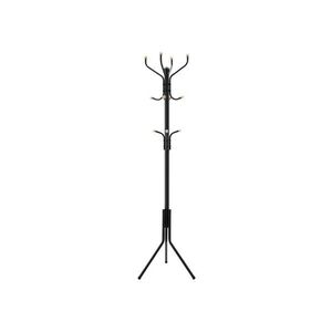 Kovový věšák 182 cm, černý obraz