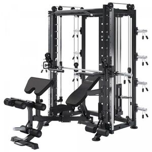 Multipress s kladkami a lavicí, vedená osa 250 kg obraz