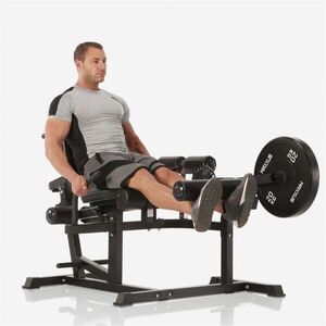 Posilovací stroj na nohy 2v1, nosnost 120 kg, předkopávání obraz