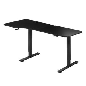 Juskys 107489 pracovní stůl kov černá 160x75 cm obraz