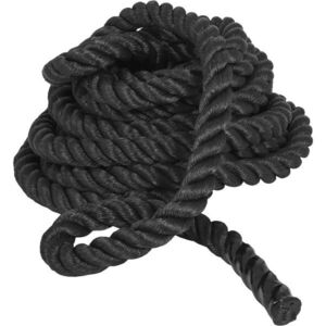Gorilla Sports Nylonové lano 15 m, černé, 18 kg obraz