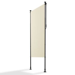 Svislá markýza na balkon 100x228-316 cm, UV ochrana, béžová obraz