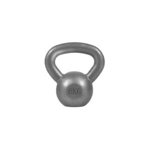Gorilla Sports Kettlebell činka, litinová, šedá, 6 kg obraz