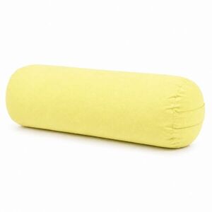 Bolster na jógu válec žlutý 60 × 20 cm obraz