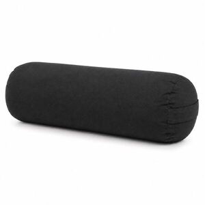Bolster na jógu válec černý 60 × 20 cm obraz