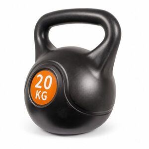 Kettlebell 20 kg plastový s cementovou výplní obraz