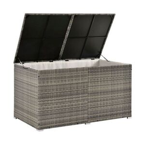 Juskys polyratanový úložný box JS107700 950 l šedý obraz