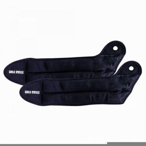 Gorilla Sports zátěžové manžety 1 kg (2 x 0, 5 kg) černé obraz