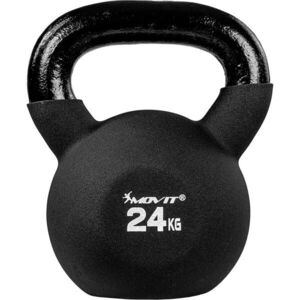 63650 MOVIT Kettlebell činka černá, 24 kg obraz