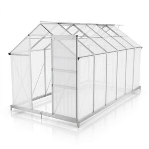 Hliníkový skleník se základem, 7, 2 m² obraz