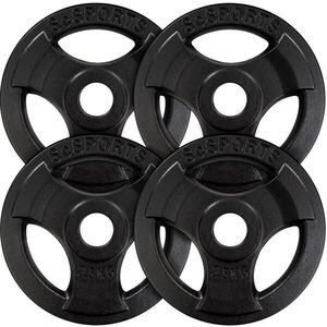SCSports kotouče na činku litina 10 kg 30/31 mm obraz