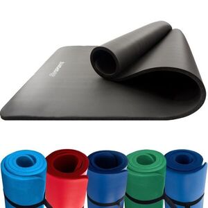SCSports NBR podložka na jógu JG99668 190 x 80 x 1, 5 cm černá obraz