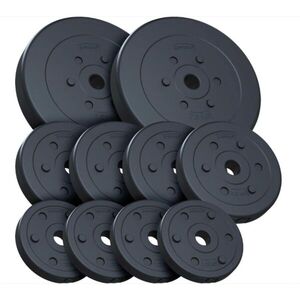 ScSPORTS Sada závaží 30 kg – plastové kotouče, 30/31 mm obraz