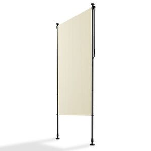 Svislá markýza na balkon 120x228-316 cm, UV ochrana, béžová obraz