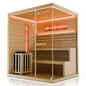 Domácí sauna pro 4 osoby 175 x 140 x 200 cm obraz