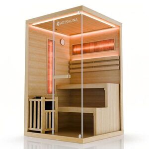 Domácí sauna pro 2 osoby 120 x 120 x 200 cm obraz