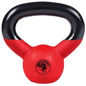 Gorilla Sports kettlebell činka, pogumovaný povrch, 2 kg obraz