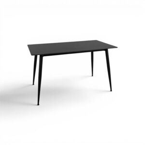 Kasvo RION jídelní stůl 160x90 kov/tm.šedá obraz