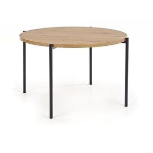 Kasvo MILO jíd. stůl 120x120 (K25) 909-1150/001 černý dub obraz