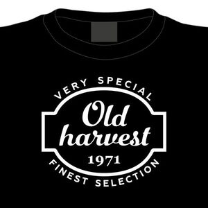 Narozeninové tričko Old Harvest 1971, XL obraz
