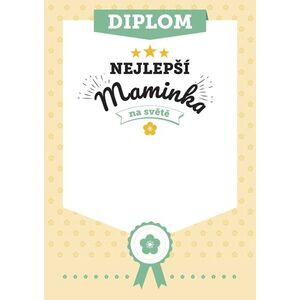 Diplom Nejlepší maminka na světě, Diplom Nejlepší maminka na světě obraz