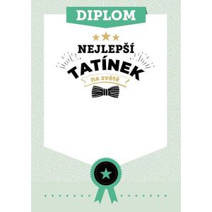 Diplom Nejlepší tatínek na světě, Diplom nejlepší tatínek na světě obraz