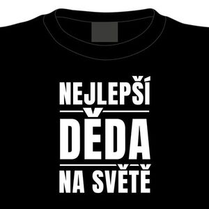 Tričko Nejlepší děda na světě, M obraz