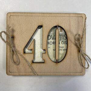 Dřevěné přání - 40 obraz