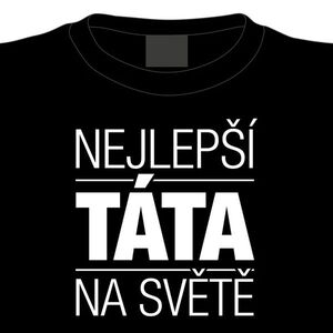 Tričko Nejlepší táta na světě, L obraz