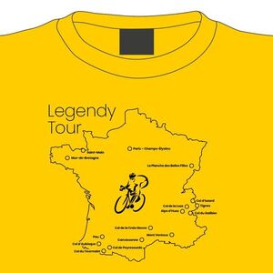 Tričko Ikonická Tour de France, L obraz