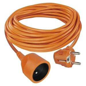 EMOS Oranžový prodlužovací kabel - spojka, 10m, 1 zásuvka, PVC, 230V, 1.5mm2 P01110 obraz